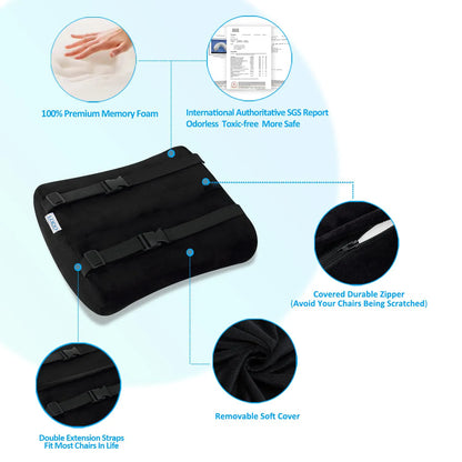 Postura Gel Sit Cushion - Premium Posture Correction You Can Take Anywhere