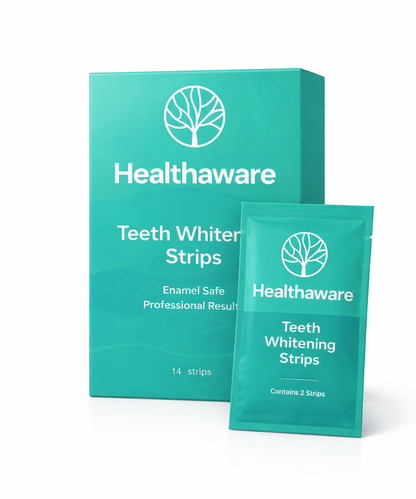 Healthaware™ Teeth Whitening Strips - Unlock an Almost Perfect Smile From Your Bathroom